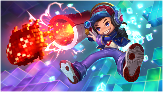 电玩小子彩蛋来微信“跳一跳”偶遇王者荣耀鲁班七号_搞趣网