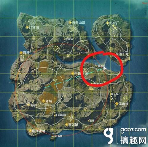 荒野行动哪里有船 全地图八条船位置介绍