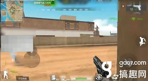 cf手游体验服跳伞逃杀试玩视频