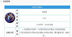 决战平安京手游彭候大铠怎么样彭候大铠属性详解