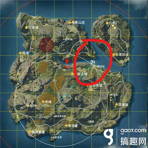 荒野行动哪里有船 全地图八条船位置介绍